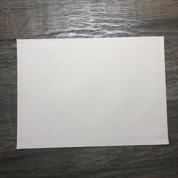 Light Gold Leaf Dining Table Placemats - Picture 4 of 6